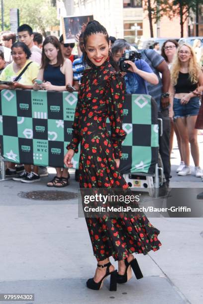 Ruth Negga is seen on June 20, 2018 in New York City.