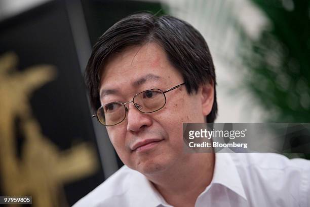 Lim Haw Kuang, executive chairman of Shell China, speaks at a media briefing in Beijing, China, on Tuesday, March 23, 2010. Royal Dutch Shell Plc is...