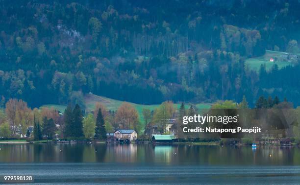 wolfgangsee - wolfgangsee stock pictures, royalty-free photos & images