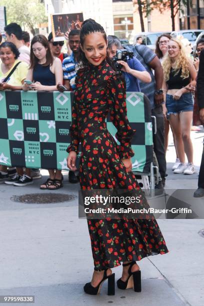 Ruth Negga is seen on June 20, 2018 in New York City.