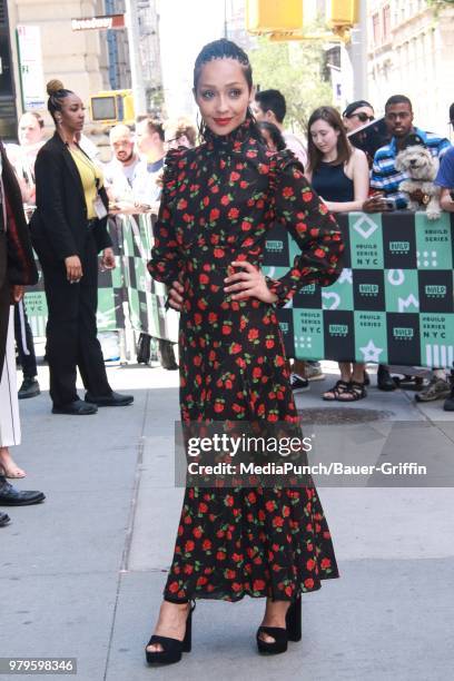 Ruth Negga is seen on June 20, 2018 in New York City.