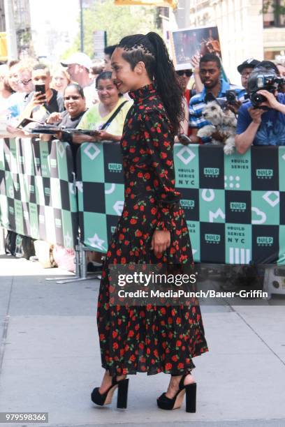 Ruth Negga is seen on June 20, 2018 in New York City.