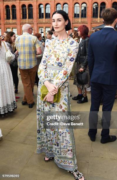 Erin O'Connor attends the Summer Party at the V&A in partnership with Harrods at the Victoria and Albert Museum on June 20, 2018 in London, England.