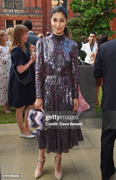 Caroline Issa attends the Summer Party at the V&A in partnership with Harrods at the Victoria and Albert Museum on June 20, 2018 in London, England.