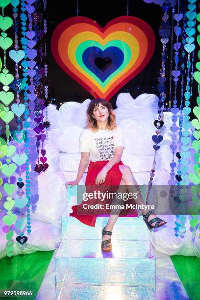 Piera Gelardi attends Refinery29's '29Rooms San Francisco: Turn It Into Art' on June 20, 2018 in San Francisco, California.