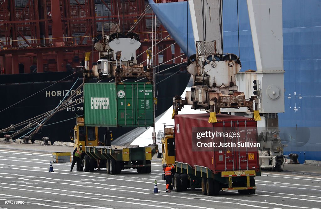 Fears Of Trade War Between U.S. And China Rise As Trump Threatens New Tariffs