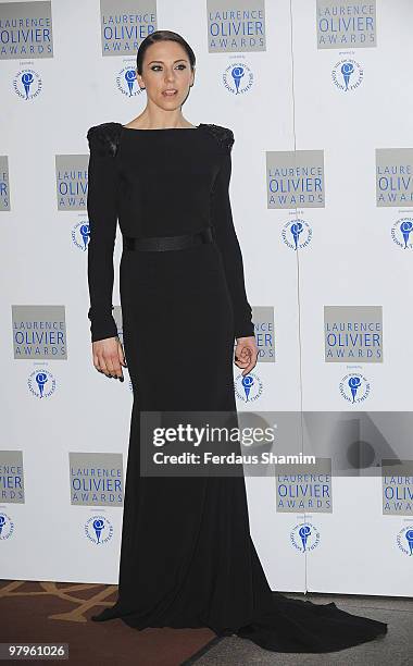 Mel C attends The Laurence Olivier Awards at The Grosvenor House Hotel on March 21, 2010 in London, England.