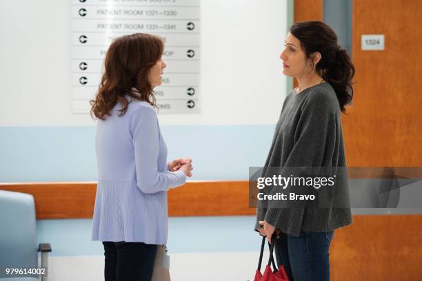 Rule: Let Them Eat Cupcakes" Episode 403 -- Pictured: Lesley Ann Warren as Dina, Lisa Edelstein as Abby McCarthy --