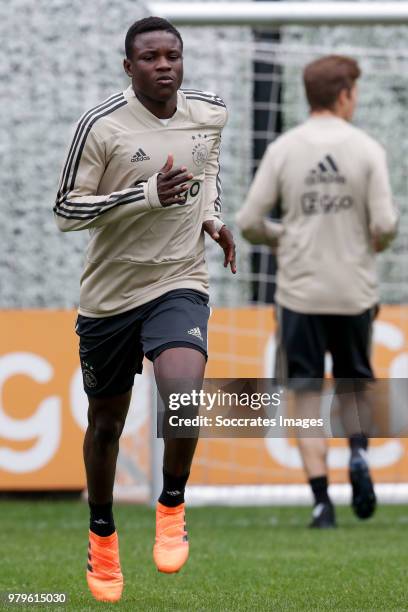 Hassane Bande of Ajax during the First Training Ajax at the De Toekomst on June 20, 2018 in Amsterdam Netherlands