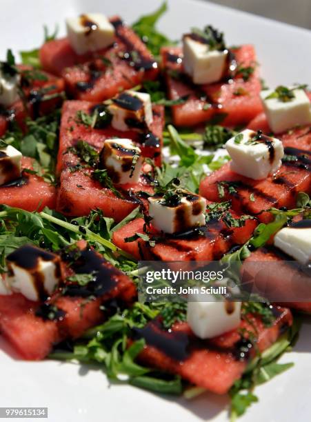 General view at SodaStream's celebration of National Hydration Day on June 20, 2018 in Beverly Hills, California.