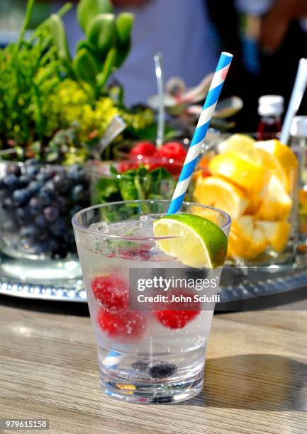 General view at SodaStream's celebration of National Hydration Day on June 20, 2018 in Beverly Hills, California.