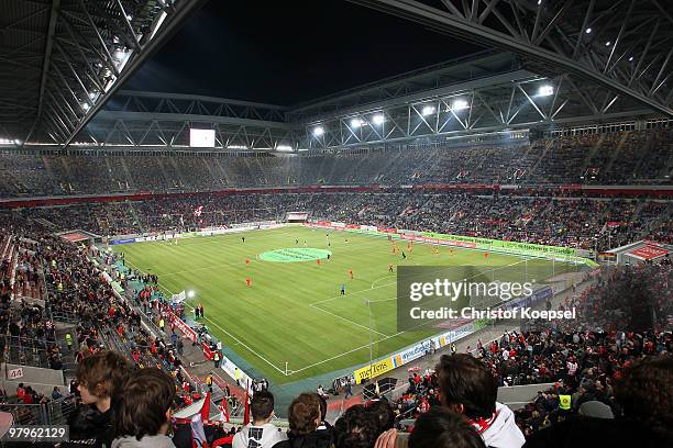 General view of the Esprit Arena before the Second Bundesliga match between Fortuna Duesseldorf and 1. FC Kaiserslautern at Esprit Arena on March 22,...