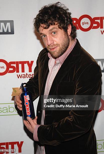 Elliott Yamin attends Generosity Water's 2nd Annual Night Of Generosity on March 22, 2010 in West Hollywood, California.