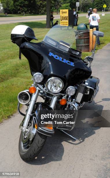 police motorcycle - police motorbike stock pictures, royalty-free photos & images