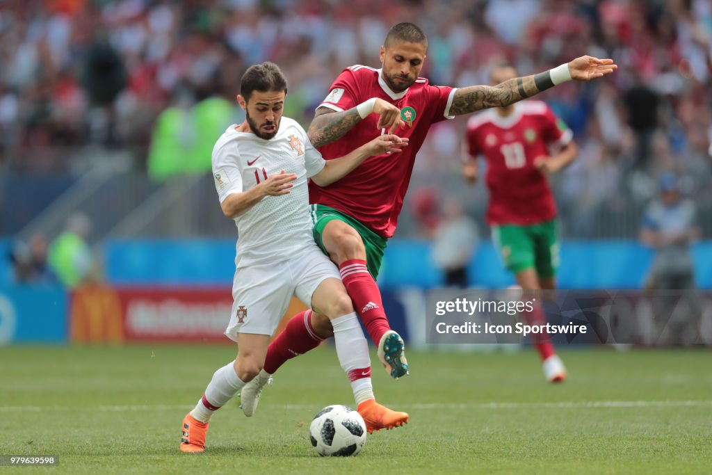 SOCCER: JUN 20 FIFA World Cup Group Stage - Portugal v Morocco