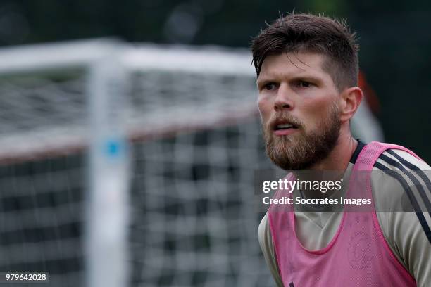 Klaas Jan Huntelaar of Ajax during the First Training Ajax at the De Toekomst on June 20, 2018 in Amsterdam Netherlands