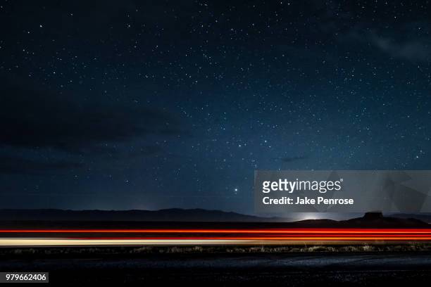 desert at night - the penrose stock pictures, royalty-free photos & images