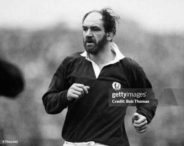 Bill Cuthbertson of Scotland during the Scotland v Australia International Rugby Union match played at Murrayfield, Edinburgh on the 8th December...