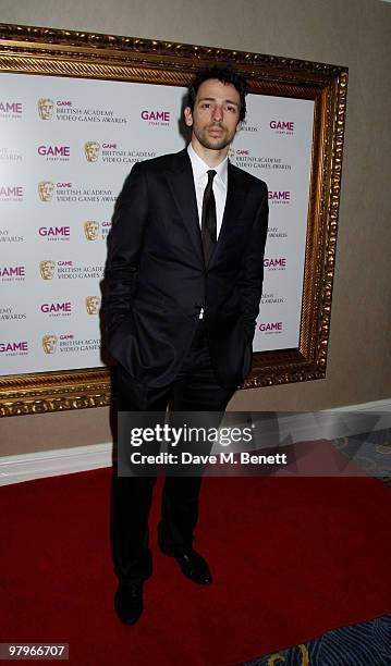 Ralf Little attends the BAFTA Video Games Awards at the "Park Lane Hotel" on March 19, 2010 in London, England.