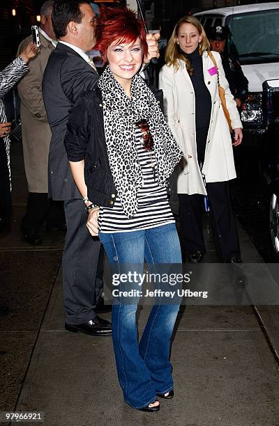 American Idol's Lacey Brown visits "Late Show With David Letterman" at the Ed Sullivan Theater on March 22, 2010 in New York City.