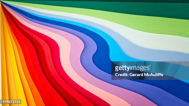 playing with colour - rainbow colours stock pictures, royalty-free photos & images