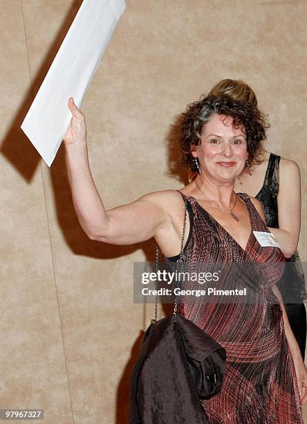 Nominee/actress Gabrielle Rose attends the 30th Annual Genie Award Nominee Reception at the Shangri-La Hotel on March 22, 2010 in Vancouver, Canada.