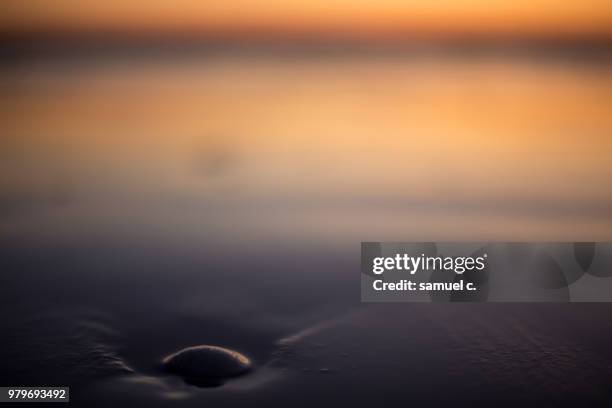 sunset over la serena chile - la serena stock pictures, royalty-free photos & images