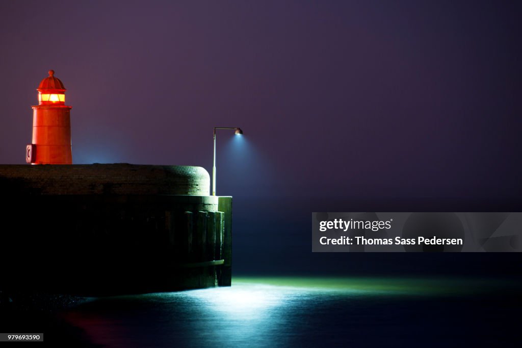 Night at the Harbour