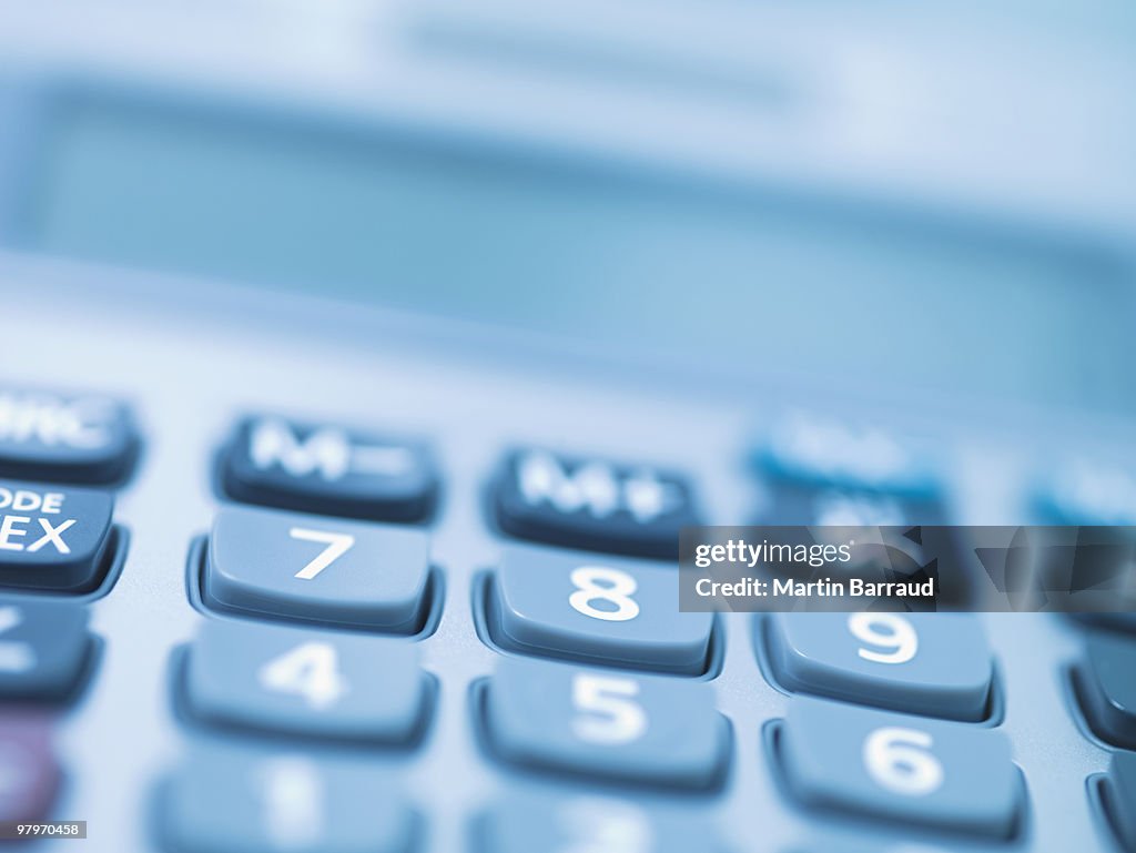 Key Calc Close Up Of Calculator Keys High-Res Stock Photo - Getty Images