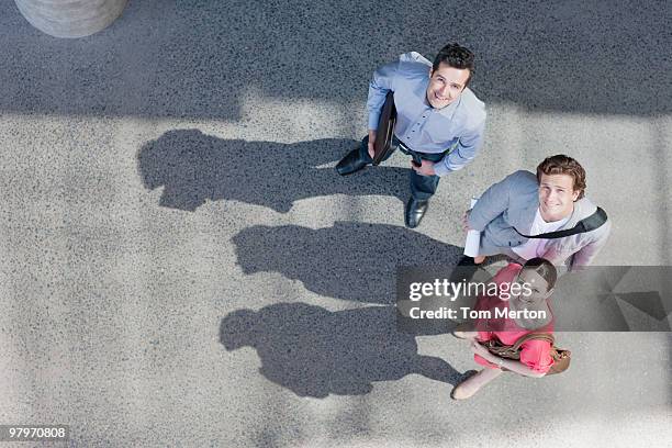 business people from directly above - sydney from above stock pictures, royalty-free photos & images