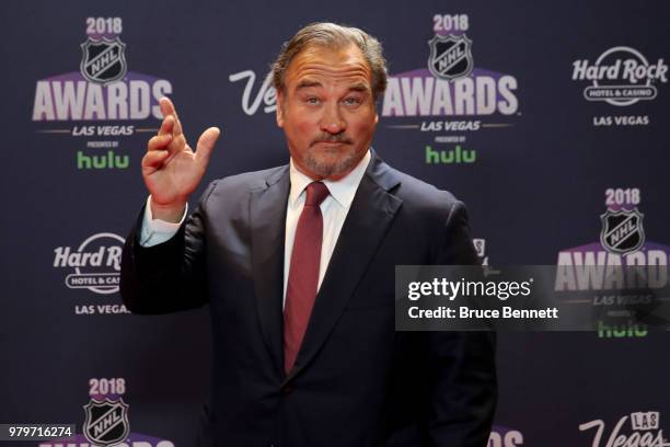 Actor Jim Belushi arrives at the 2018 NHL Awards presented by Hulu at the Hard Rock Hotel & Casino on June 20, 2018 in Las Vegas, Nevada.