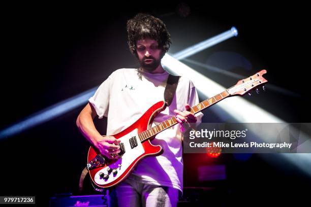 Sergio Pizzorno of Kasabian performs at O2 Academy Bristol on June 20, 2018 in Bristol, England.