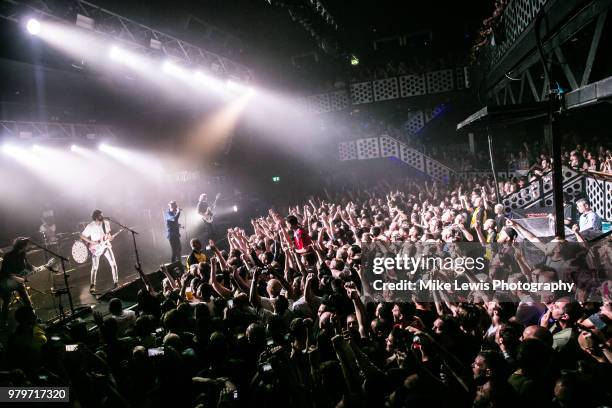 Kasabian perform at O2 Academy Bristol on June 20, 2018 in Bristol, England.