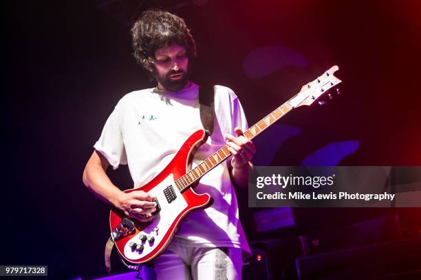 Sergio Pizzorno of Kasabian performs at O2 Academy Bristol on June 20, 2018 in Bristol, England.