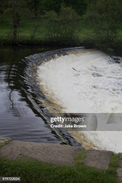 river derwent - derbyshire - derwent river stockfoto's en -beelden