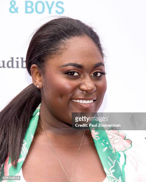 Actress Danielle Brooks attends "Girls & Boys" Opening Night at the Minetta Lane Theatre on June 20, 2018 in New York City.