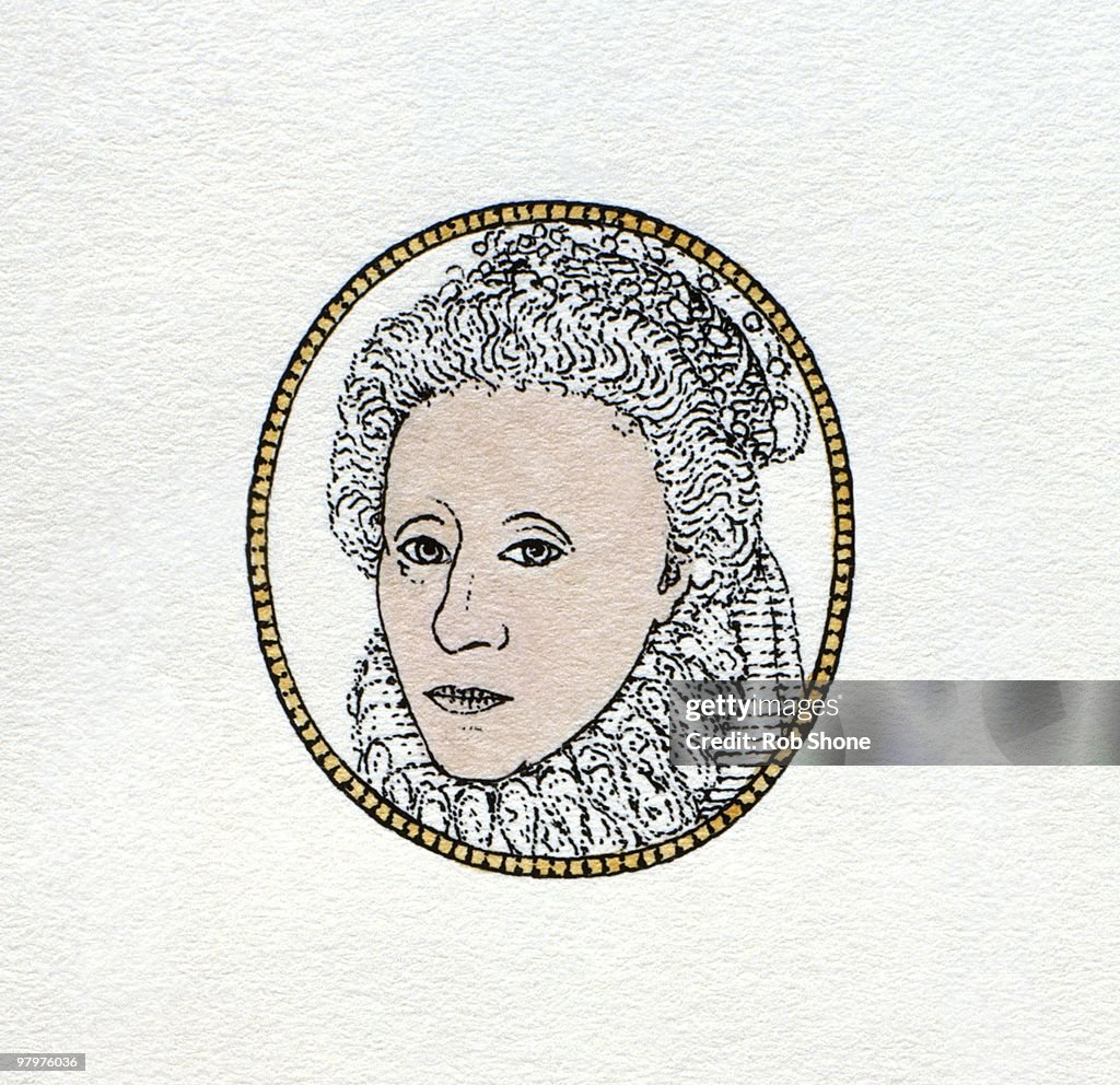 Illustration of Queen Elizabeth I