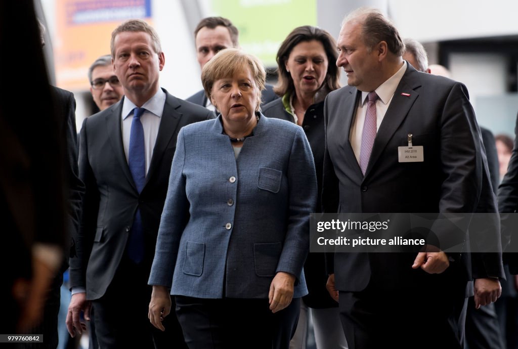 Summit talk on German economy