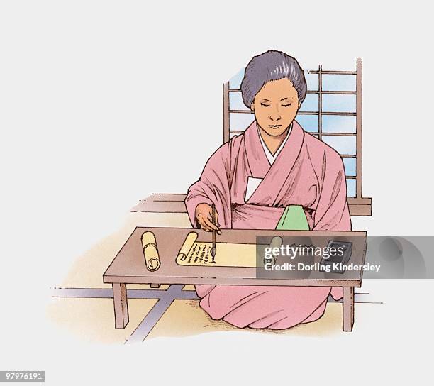 Scroll Ink Writing 2,776 Ink Scroll Stock Photos, High-Res Pictures, and Images - Getty Images