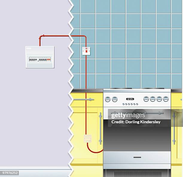 Cooked Electrical Panel Home Circuit Breaker Panel Photos and Premium High Res Pictures - Getty ...