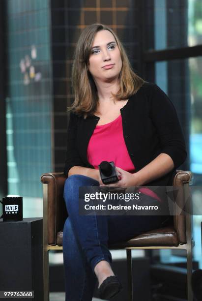 Rights activist Sarah McBride visits Build Series to discuss 'PRISM Presents The LGBTQ Movement in Focus: Where Do We Go From Here?' at Build Studio...