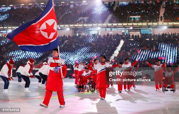 451 2018 Winter Paralympics Opening Ceremony Stock Photos, HighRes