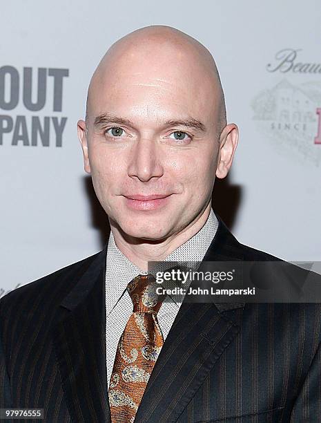 Michael Cerveris attends the Roundabout Theatre Company's 2010 Spring Gala at Studio 54 on March 22, 2010 in New York City.