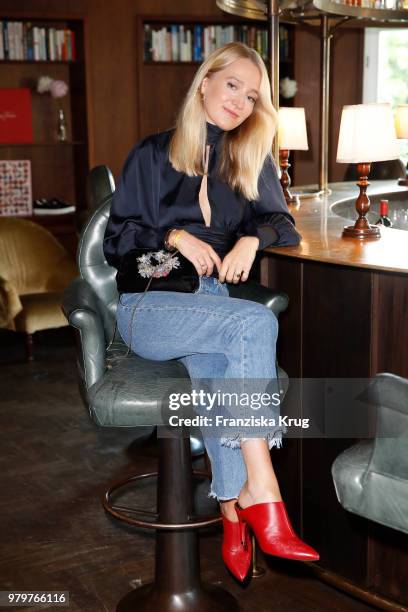 Juliane Diesner attends the 'Roger Vivier Loves Berlin' event at Soho House on June 20, 2018 in Berlin, Germany.