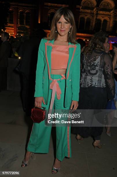 Fuchsia Sumner attends the Summer Party at the V&A in partnership with Harrods at the Victoria and Albert Museum on June 20, 2018 in London, England.