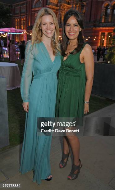 Talulah Riley and Sophie Winkleman attend the Summer Party at the V&A in partnership with Harrods at the Victoria and Albert Museum on June 20, 2018...