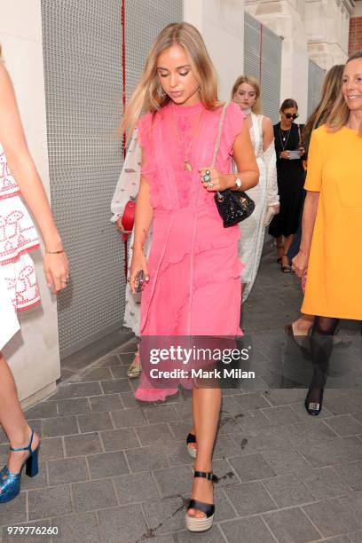 Lady Amelia Windsor attending The Victoria and Albert Museum Summer Party on June 20, 2018 in London, England.