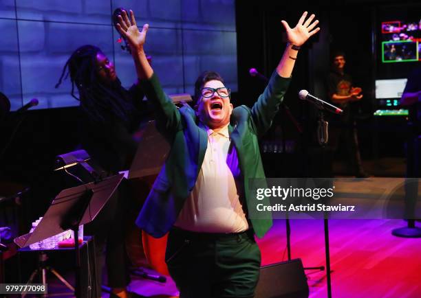 Lea DeLaria performs onstage during PRIDE PLACE at Samsung 837 - Comedy Night with Lea DeLaria on June 20, 2018 in New York City.