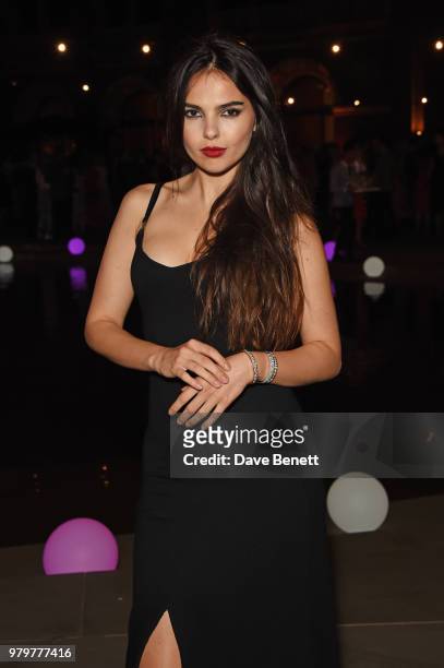 Doina Ciobanu attends the Summer Party at the V&A in partnership with Harrods at the Victoria and Albert Museum on June 20, 2018 in London, England.