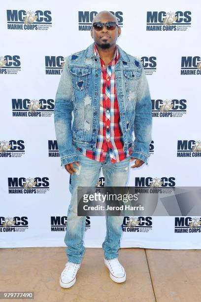 Actor Omar Epps attends 'Shooter' Season 3 Red Carpet And Special Screening At Marine Corps Air Station Miramar at Marine Corps Air Station Miramar...
